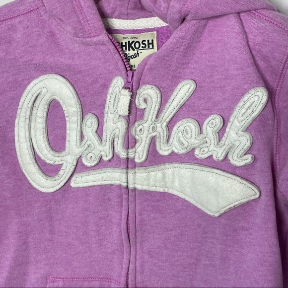 Oshkosh B’gosh Kids Varsity Zip Hoodie - Picture 2 of 4